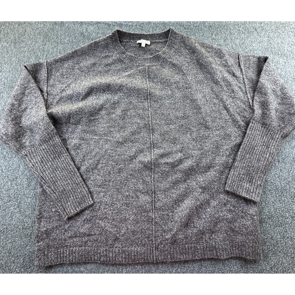 Legendary Outfitters Sweater Womens Large Brown‎ Oversized Crew Neck Lightweight